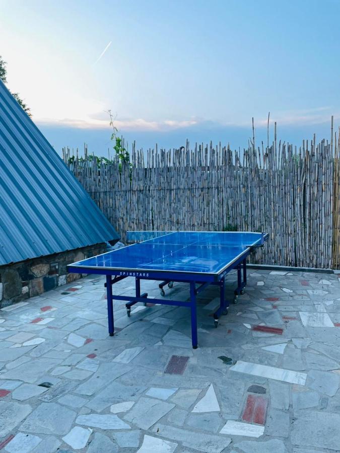 Unique Wooden Villa With Pool オリンピアダ エクステリア 写真
