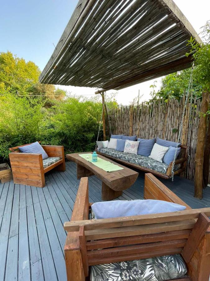 Unique Wooden Villa With Pool オリンピアダ エクステリア 写真
